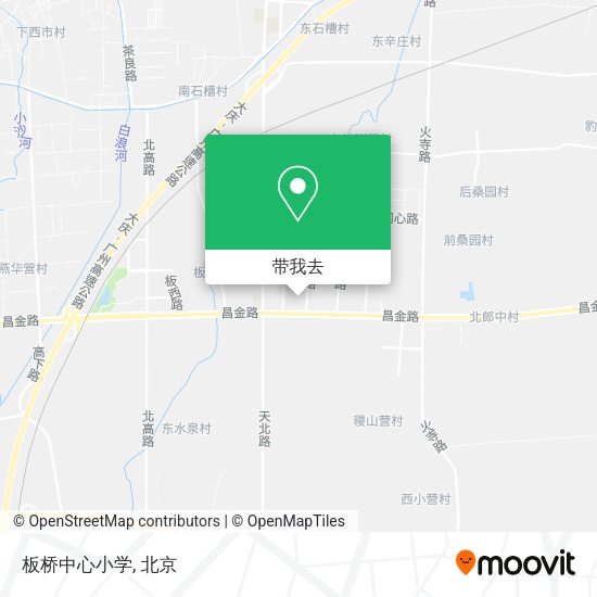 板桥中心小学地图