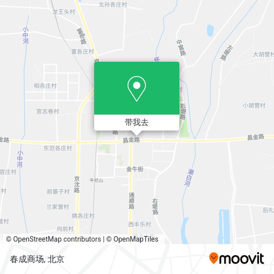 春成商场地图