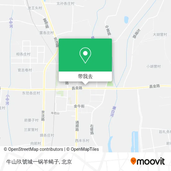 牛山玖號城一锅羊蝎子地图