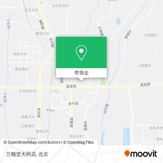 兰顺堂大药店地图