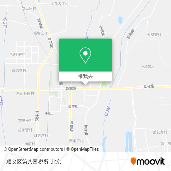 顺义区第八国税所地图