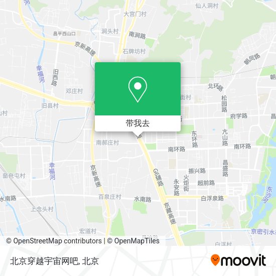北京穿越宇宙网吧地图