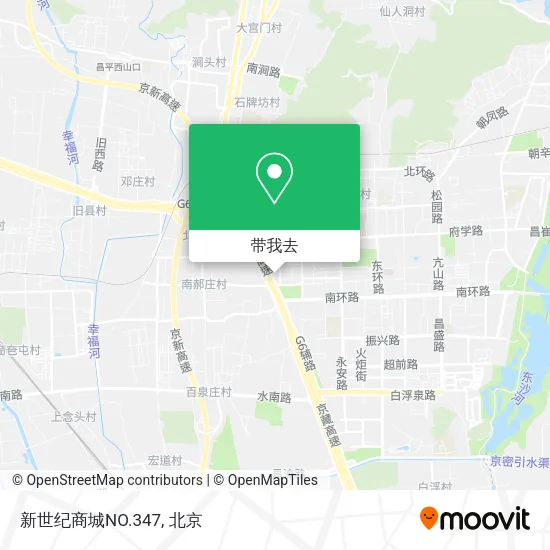 新世纪商城NO.347地图