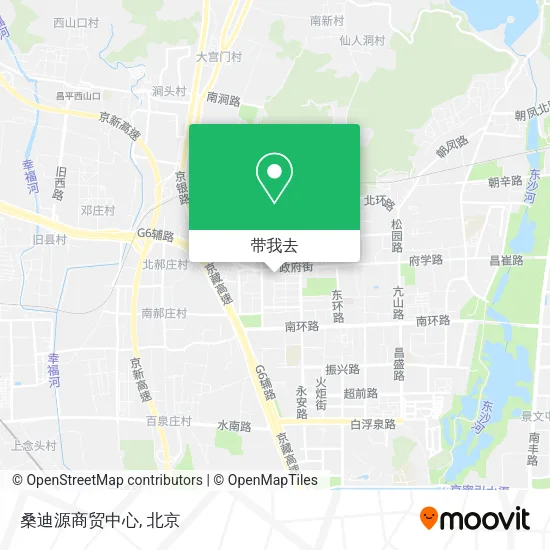 桑迪源商贸中心地图