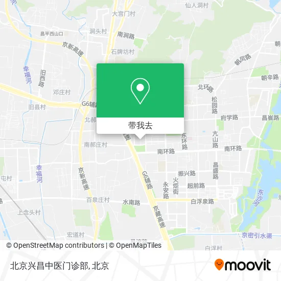北京兴昌中医门诊部地图