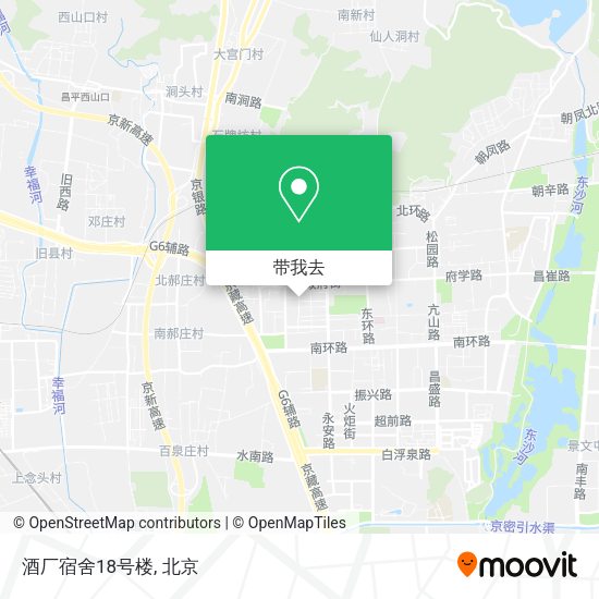 酒厂宿舍18号楼地图