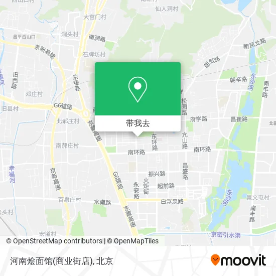河南烩面馆(商业街店)地图