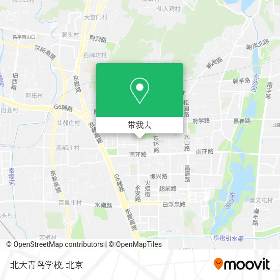 北大青鸟学校地图