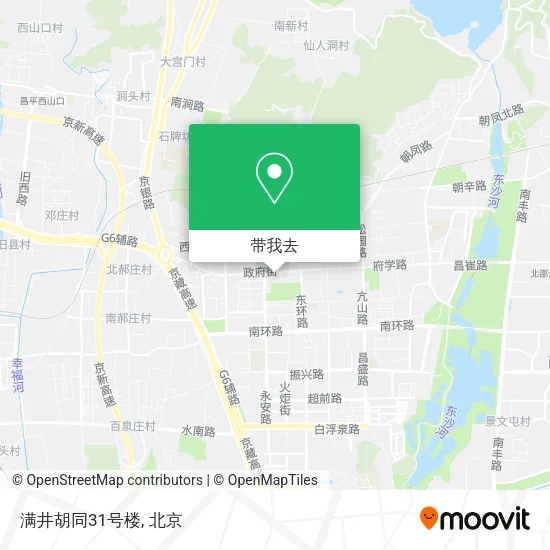 满井胡同31号楼地图
