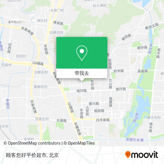 顾客您好平价超市地图