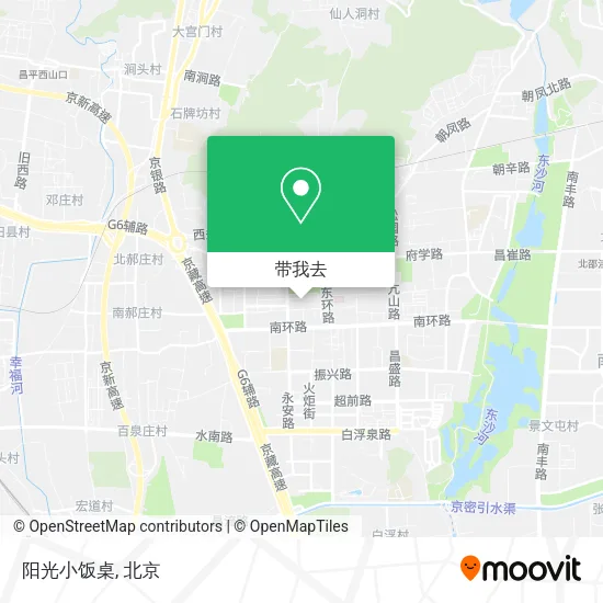 阳光小饭桌地图