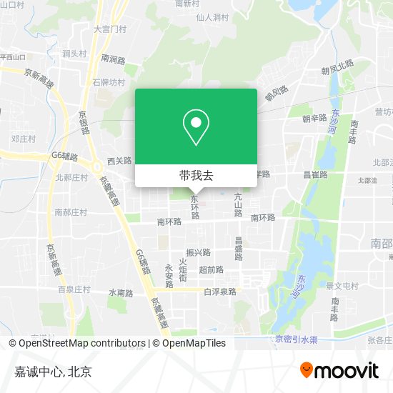 嘉诚中心地图