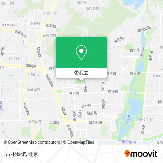 占彬餐馆地图