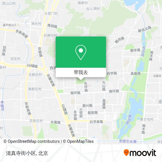 清真寺街小区地图