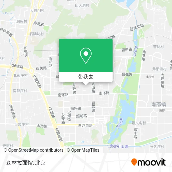 森林拉面馆地图