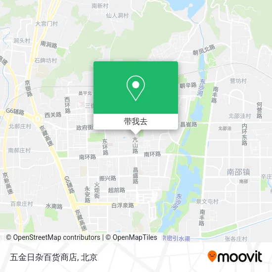 五金日杂百货商店地图