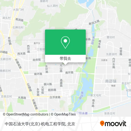 中国石油大学(北京)-机电工程学院地图