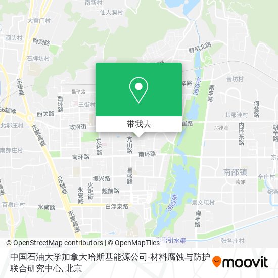 中国石油大学加拿大哈斯基能源公司-材料腐蚀与防护联合研究中心地图