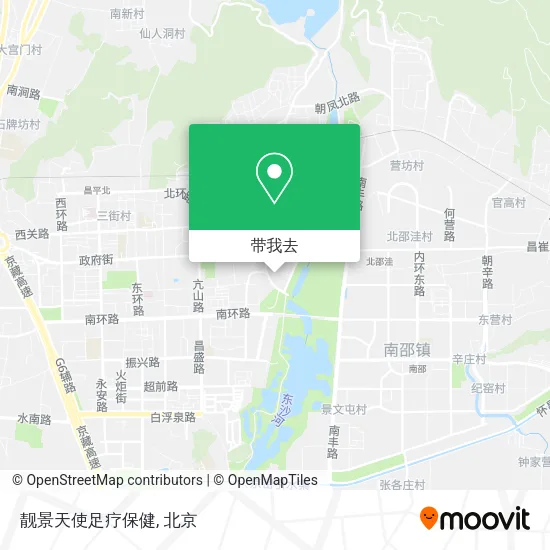 靓景天使足疗保健地图