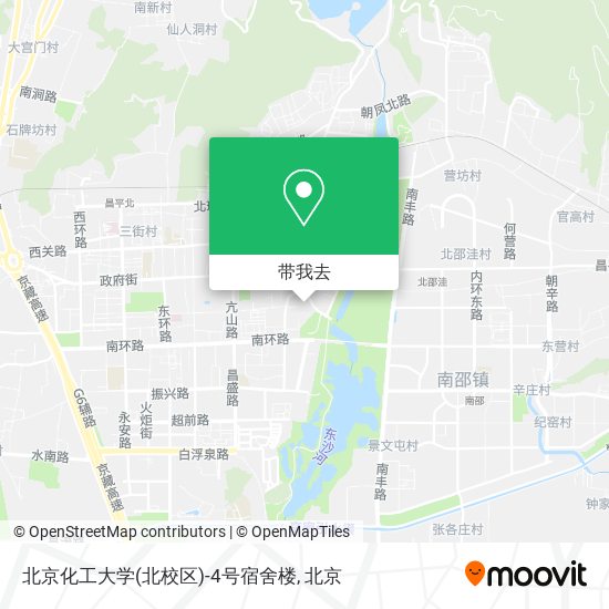 北京化工大学(北校区)-4号宿舍楼地图