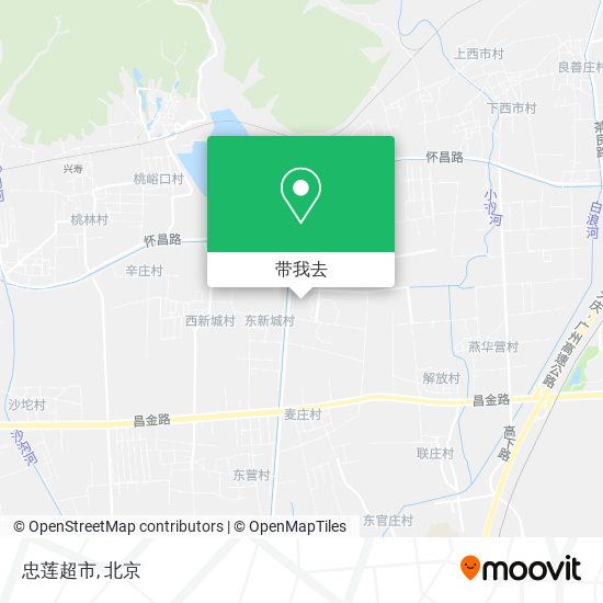 忠莲超市地图