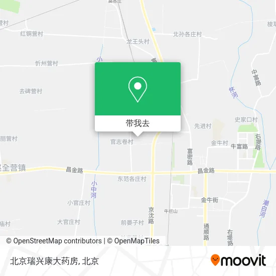 北京瑞兴康大药房地图