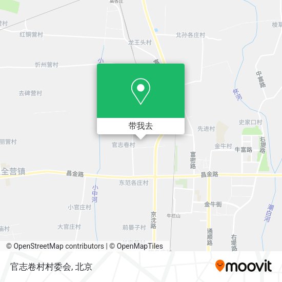 官志卷村村委会地图