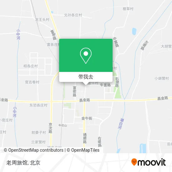 老周旅馆地图