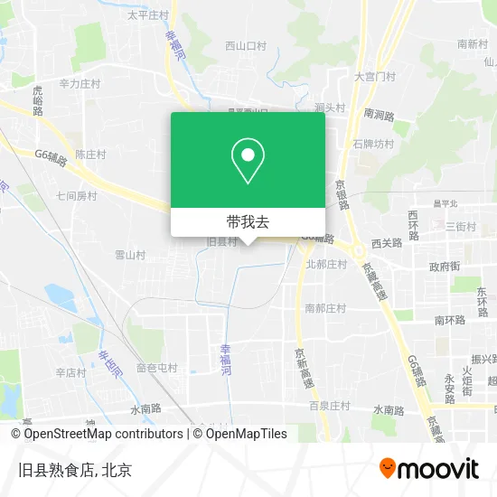 旧县熟食店地图