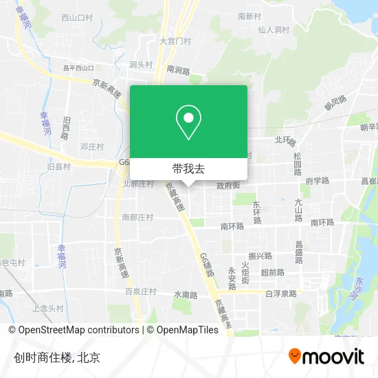 创时商住楼地图