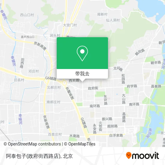 阿泰包子(政府街西路店)地图