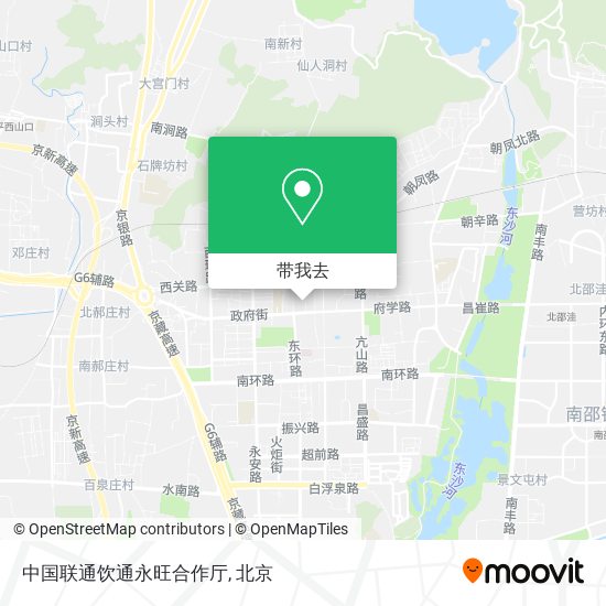 中国联通饮通永旺合作厅地图