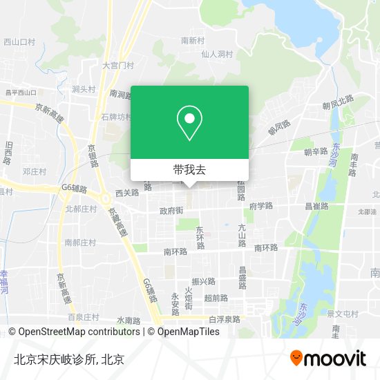 北京宋庆岐诊所地图