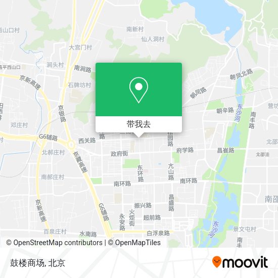 鼓楼商场地图