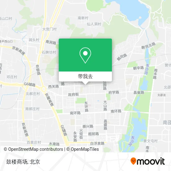鼓楼商场地图
