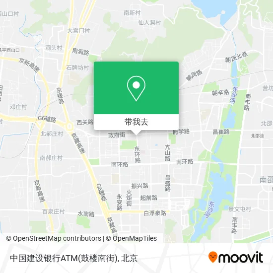 中国建设银行ATM(鼓楼南街)地图