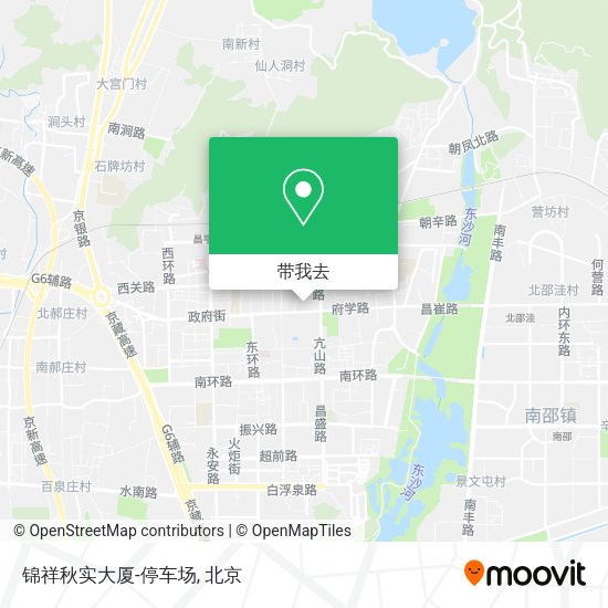 锦祥秋实大厦-停车场地图