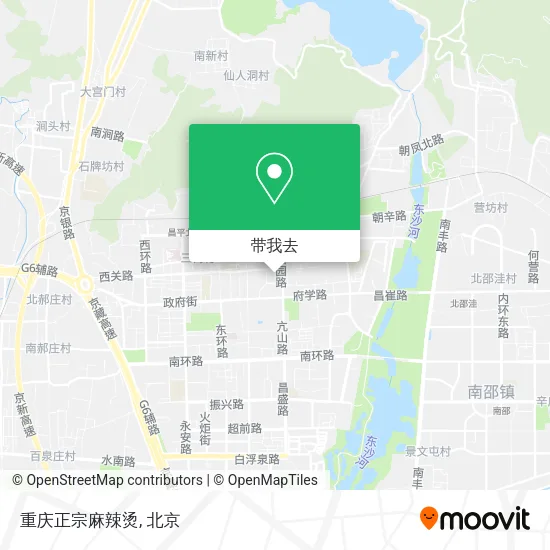 重庆正宗麻辣烫地图
