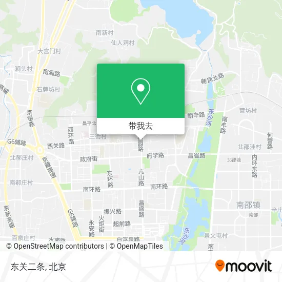 东关二条地图