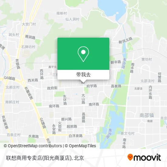 联想商用专卖店(阳光商厦店)地图