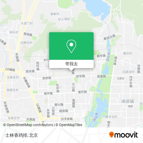 士林香鸡排地图