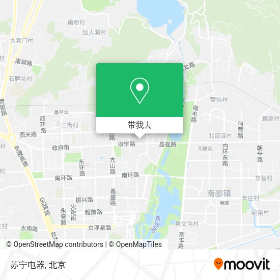 苏宁电器地图
