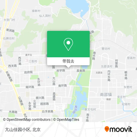亢山佳园小区地图