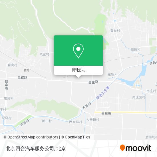 北京四合汽车服务公司地图