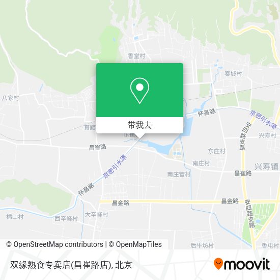 双缘熟食专卖店(昌崔路店)地图