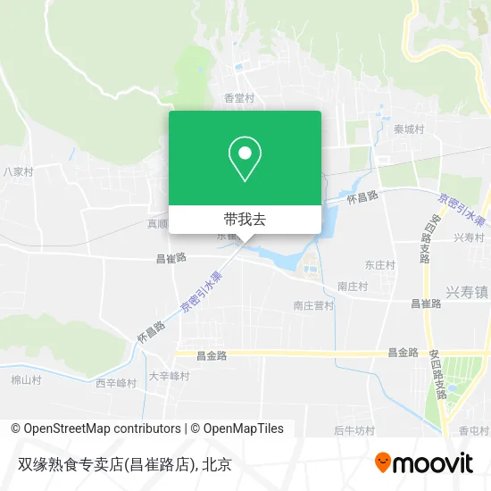 双缘熟食专卖店(昌崔路店)地图