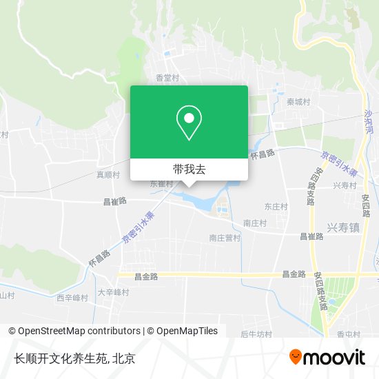 长顺开文化养生苑地图