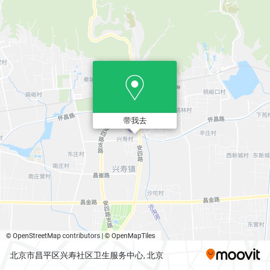北京市昌平区兴寿社区卫生服务中心地图