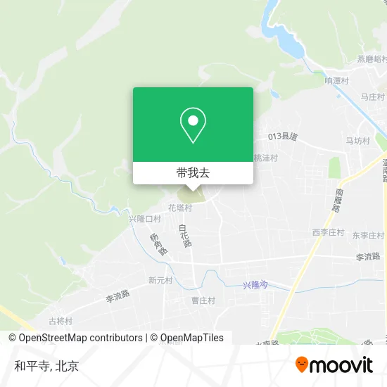 和平寺地图
