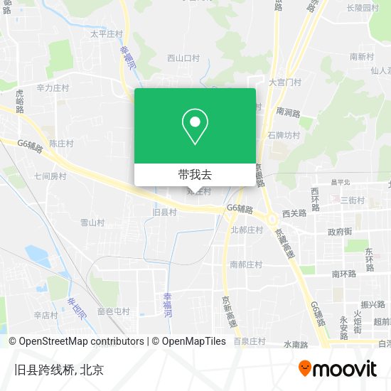 旧县跨线桥地图